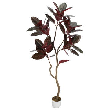 Seebauer Realistische Kunstpflanze Fiddle-Leaf-Feigenbaum