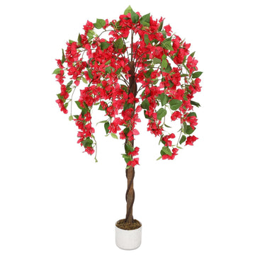 Seebauer Künstlicher Bougainvillea-Baum – Dekorative Kunstpflanze